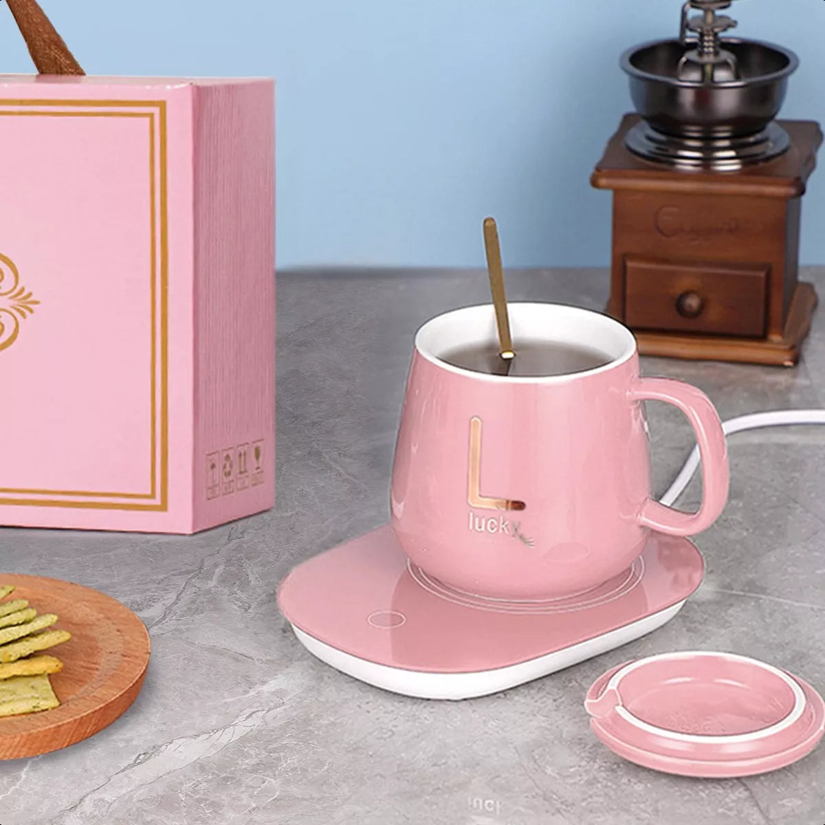 Taza con Calentador Eléctrico 350ml