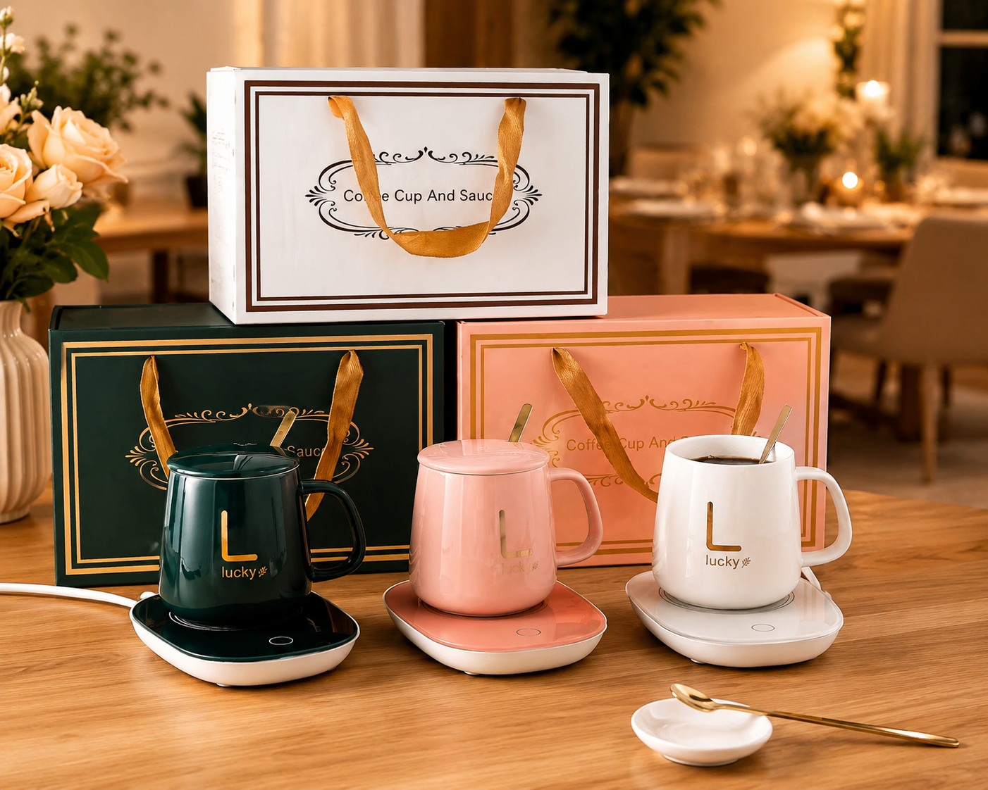 Taza con Calentador Eléctrico 350ml