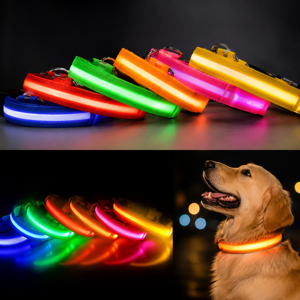 Collar Luminoso LED Recargable